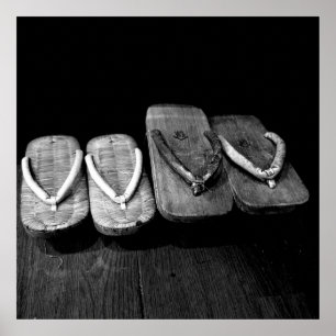 Seine und ihre japanischen Sandals Poster