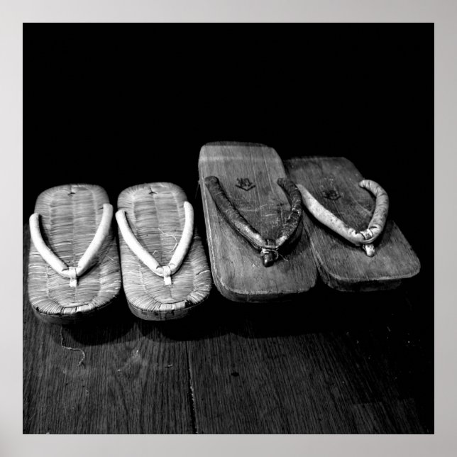 Seine und ihre japanischen Sandals Poster (Vorne)