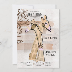 Seine und ihre Polterabend-Einladungen Einladung