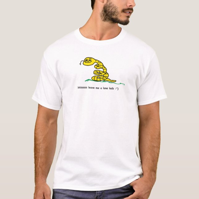 Seine verlass mir alleine Gadsden Flag parody meme T-Shirt (Vorderseite)