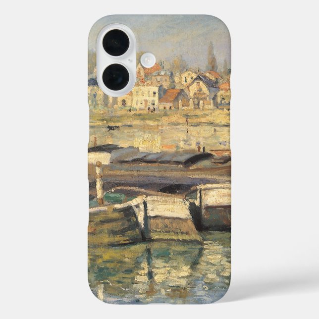 Seine von Claude Monet in Asniery Case-Mate iPhone Hülle (Rückseite)