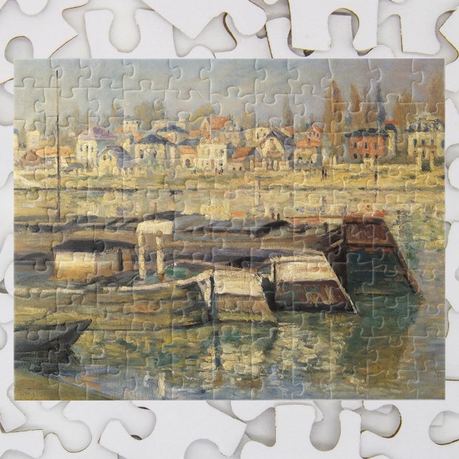 Seine von Claude Monet in Asniery Puzzle (Von Creator hochgeladen)