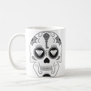 "Seine" Zuckerschädel-Tasse Tasse