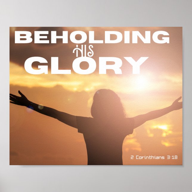Seinem Glory Faith Poster (Vorne)