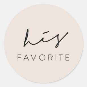 seinen Lieblings-Hochzeitsempfang Leckereien Aufkl Runder Aufkleber