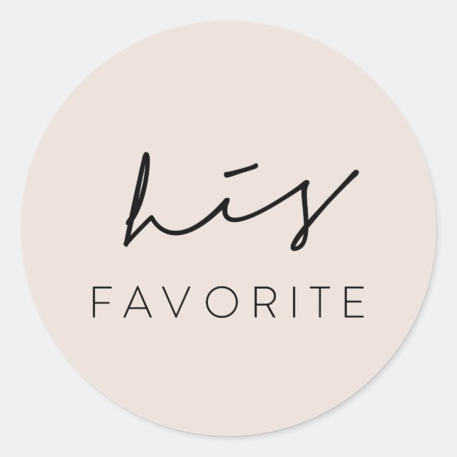 seinen Lieblings-Hochzeitsempfang Leckereien Aufkl Runder Aufkleber (Vorderseite)