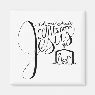 seinen Namen Jesus nennen Magnet