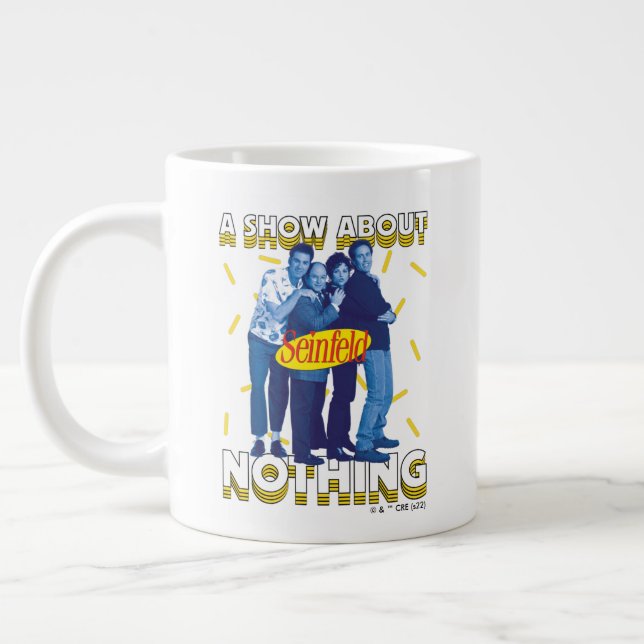 Seinfeld | A Show About Nothing Jumbo-Tasse (Links)