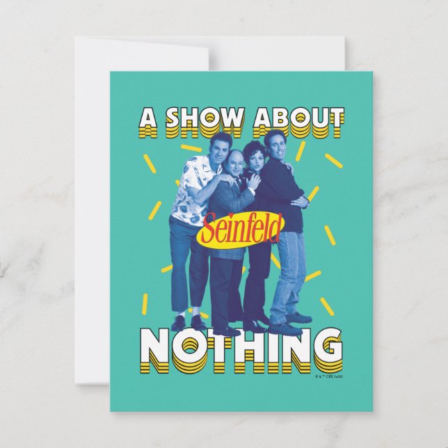 Seinfeld | A Show About Nothing Mitteilungskarte (Vorderseite)