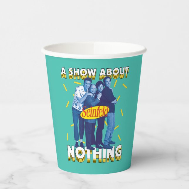 Seinfeld | A Show About Nothing Pappbecher (Links)