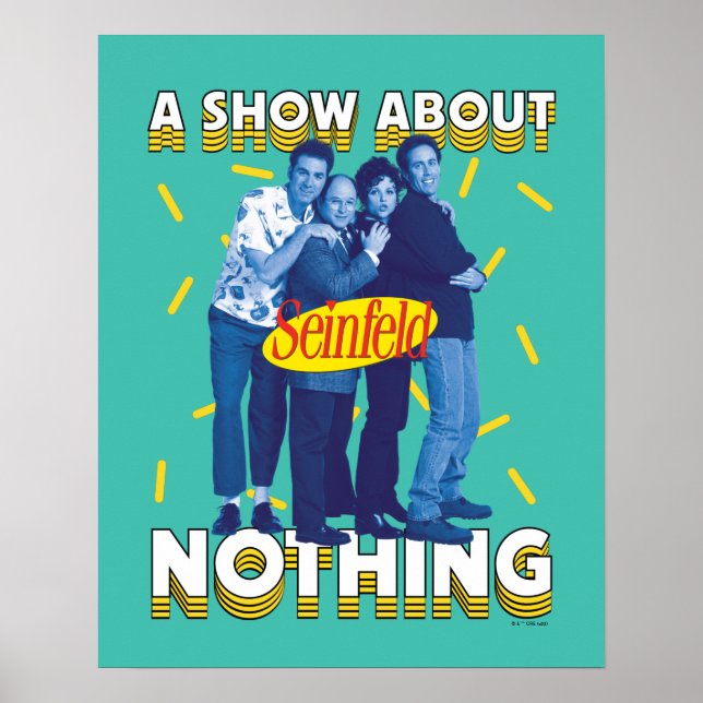 Seinfeld | A Show About Nothing Poster (Vorne)