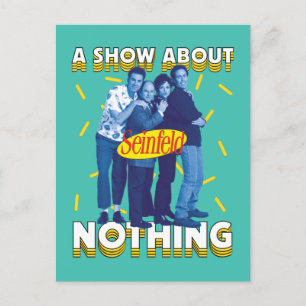 Seinfeld   A Show About Nothing Postkarte