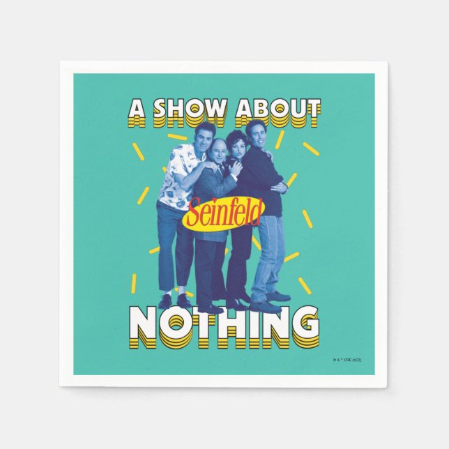 Seinfeld | A Show About Nothing Serviette (Vorderseite)