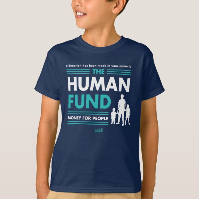 Seinfeld | Der Humanfonds T-Shirt (Vorderseite)
