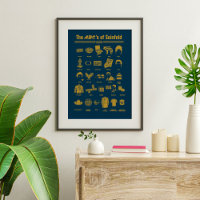 Seinfeld | Die ABCs von Seinfeld Infographic