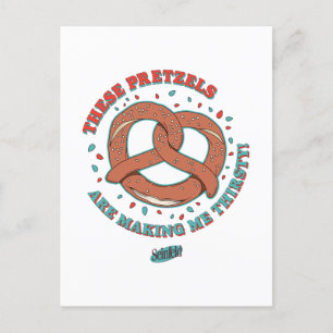 Seinfeld   Diese Bretzen machen mich zu einem drei Postkarte