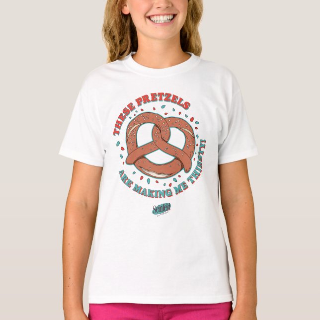 Seinfeld | Diese Bretzen machen mich zu einem drei T-Shirt (Vorderseite)