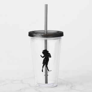 Seinfeld Elaine Dance Silhouette Acryltrinkbecher