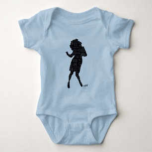 Seinfeld   Elaine Dance Silhouette Baby Strampler