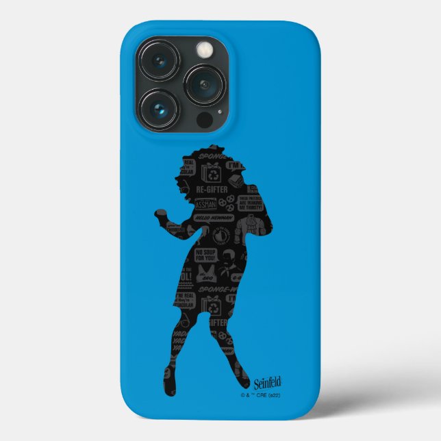 Seinfeld | Elaine Dance Silhouette Case-Mate iPhone Hülle (Rückseite)