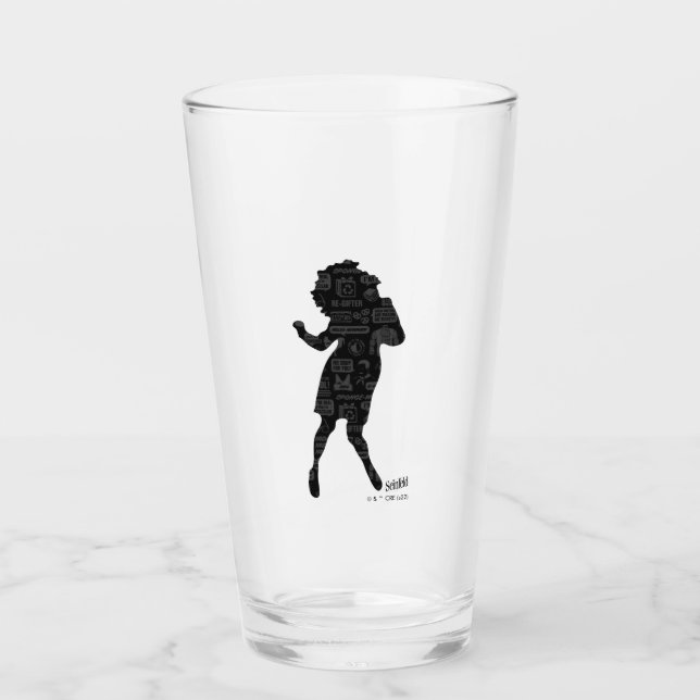 Seinfeld | Elaine Dance Silhouette Glas (Vorderseite)