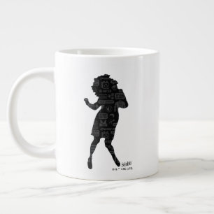 Seinfeld   Elaine Dance Silhouette Jumbo-Tasse