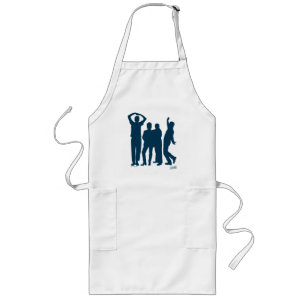 Seinfeld Group Silhouette Graphic Lange Schürze