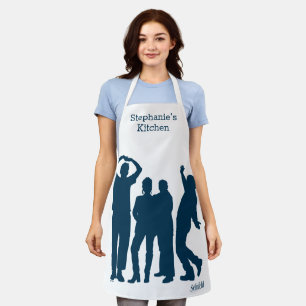 Seinfeld Group Silhouette Graphic Schürze
