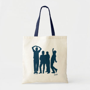 Seinfeld   Group Silhouette Graphic Tragetasche