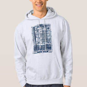 Seinfeld   Hot Spots auf der New Yorker Karte Hoodie