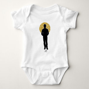 Seinfeld   Jerry Seinfeld Silhouette Baby Strampler