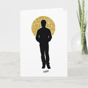 Seinfeld Jerry Seinfeld Silhouette Karte
