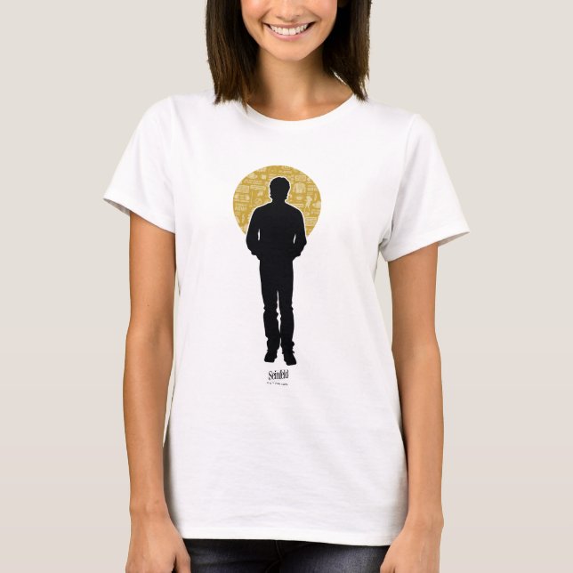 Seinfeld | Jerry Seinfeld Silhouette T-Shirt (Vorderseite)