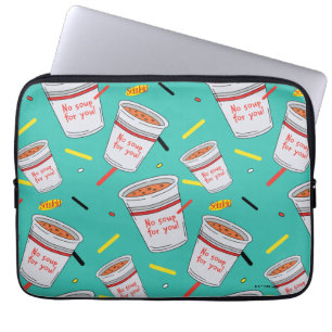 Seinfeld Keine Suppe für Ihr Muster Laptopschutzhülle