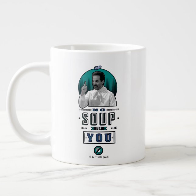 Seinfeld | Keine Suppe für Sie Graphic Jumbo-Tasse (Links)