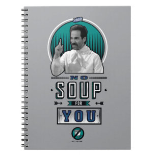 Seinfeld   Keine Suppe für Sie Graphic Notizblock