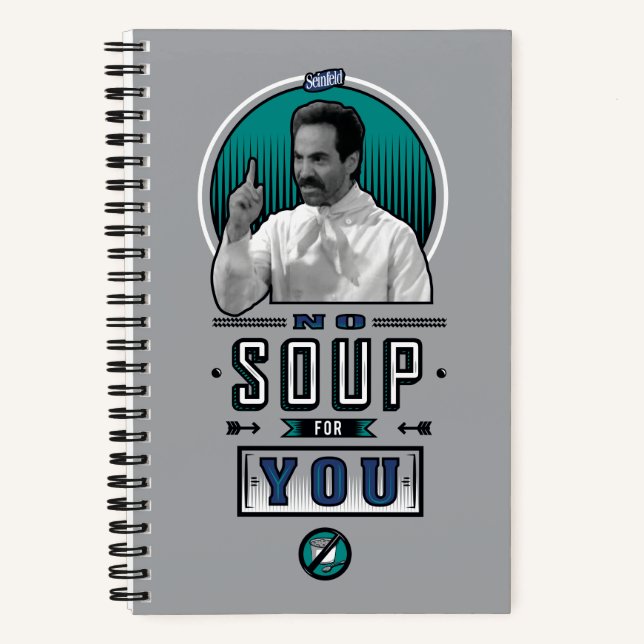 Seinfeld | Keine Suppe für Sie Graphic Notizbuch (Vorderseite)