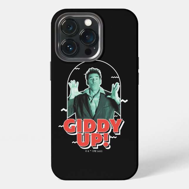 Seinfeld | Kramer - Giddy Up! iPhone Hülle (Hinten)