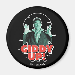Seinfeld Kramer - Giddy Up! Magnet