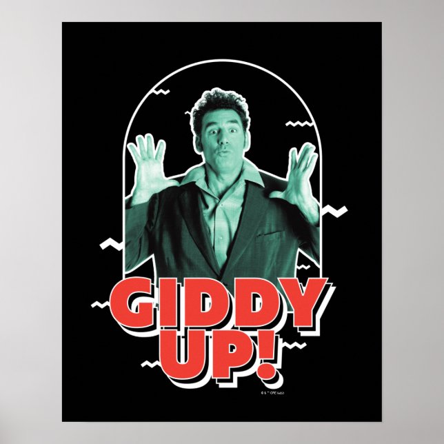 Seinfeld | Kramer - Giddy Up! Poster (Vorne)