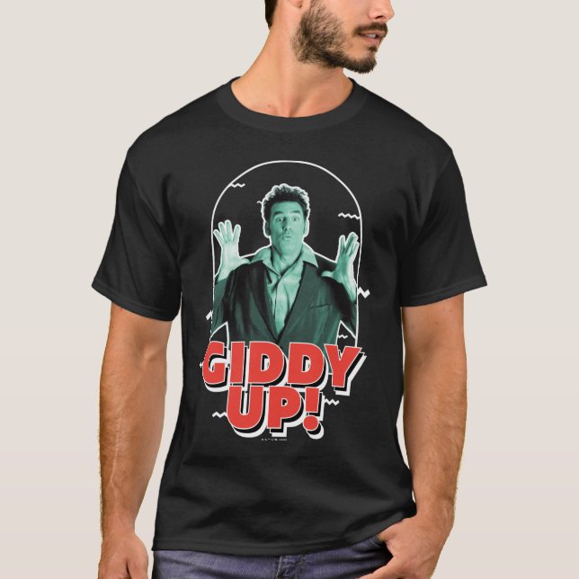 Seinfeld | Kramer - Giddy Up! T-Shirt (Vorderseite)