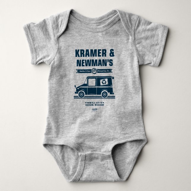 Seinfeld | Kramer & Newman's Recycelnd Co. Baby Strampler (Vorderseite)