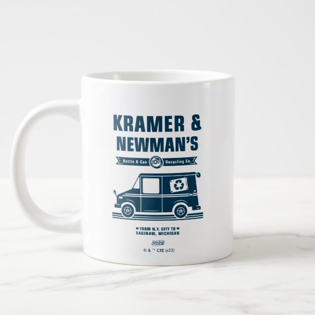 Seinfeld | Kramer & Newman's Recycelnd Co. Jumbo-Tasse (Links)