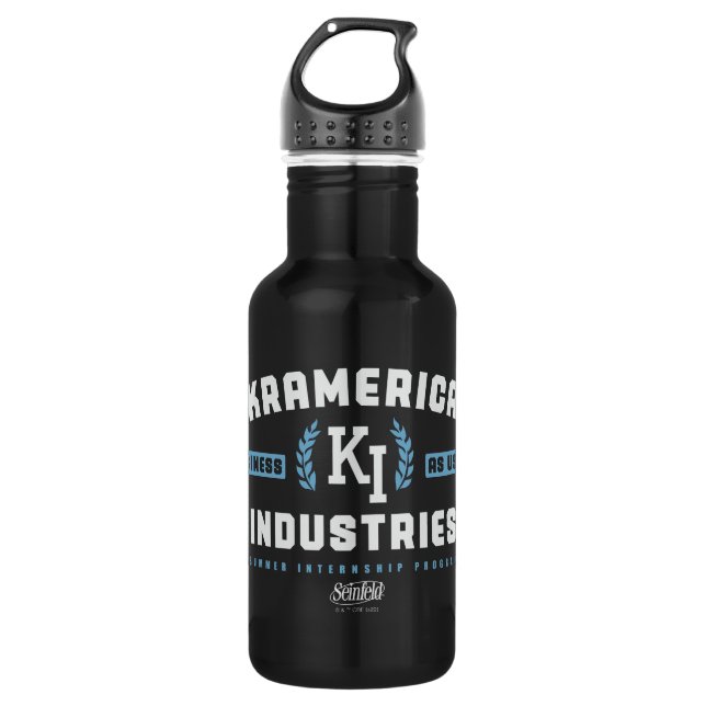 Seinfeld | Kramerica Industries Edelstahlflasche (Vorderseite)