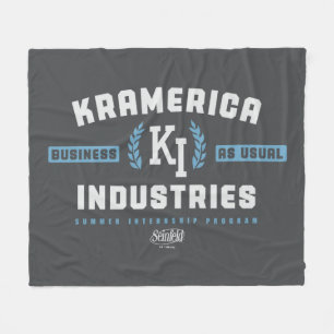 Seinfeld Kramerica Industries Fleecedecke