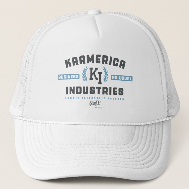 Seinfeld | Kramerica Industries Truckerkappe (Vorderseite)