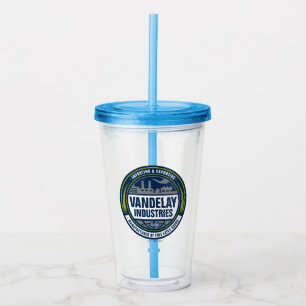 Seinfeld   Logo von Vandelay Industries Acryltrinkbecher
