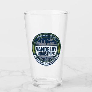 Seinfeld   Logo von Vandelay Industries Glas