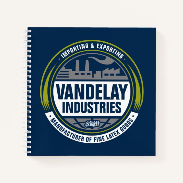 Seinfeld | Logo von Vandelay Industries Notizbuch (Vorderseite)