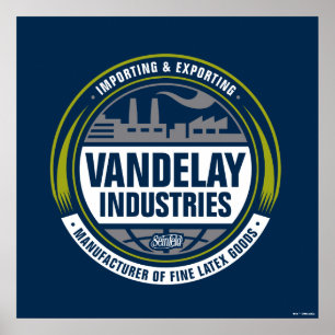 Seinfeld   Logo von Vandelay Industries Poster